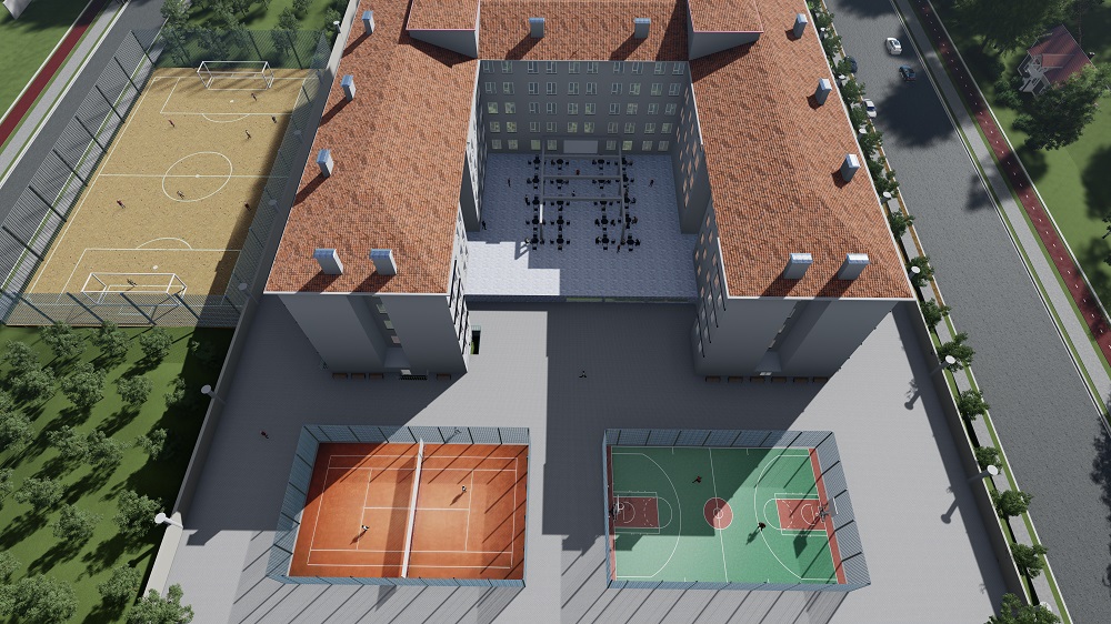 Futbol, Voleybol ve Basketbol Sahalarımız Tüm Öğrencilerimizin Hizmetinde